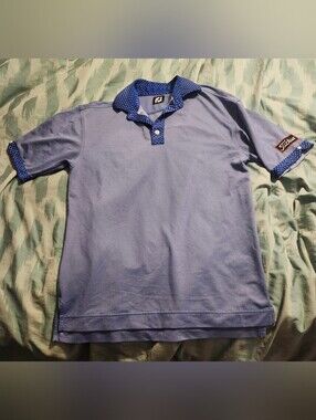 Footjoy FJ Titleist Patch Golf Polo Shirt Men's Size Medium